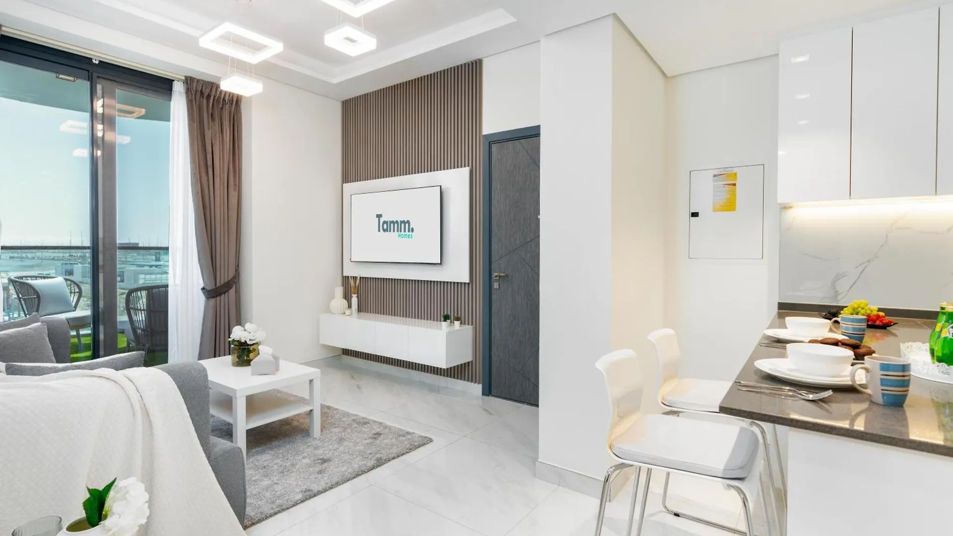 Modern 2Br With Private Pool At Samana Golf Avenue Studio City By Vibel Dubai 0*,  United Arab Emirates